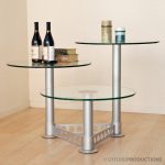 Glass tables with Gyford StrureLite Legs