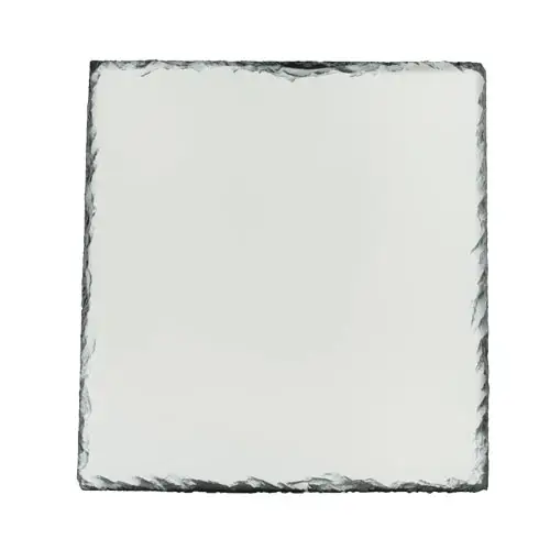 blank white square photo slate