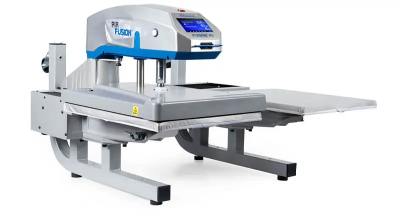 image of Stahls Hotronix dual air Fusion IQ heat press