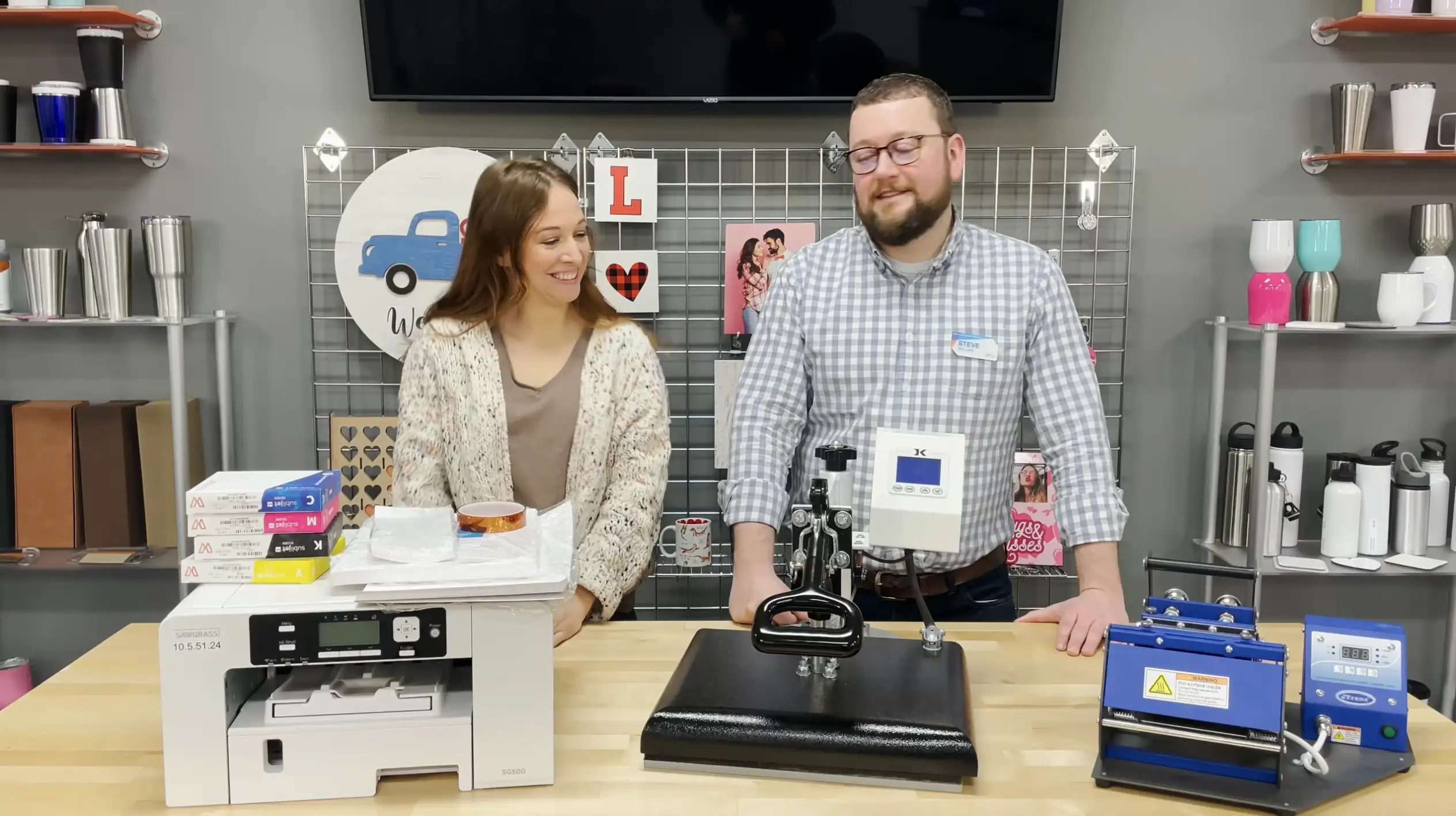 Sawgrass SG500 Printer Bundles from Johnson Plastics Plus