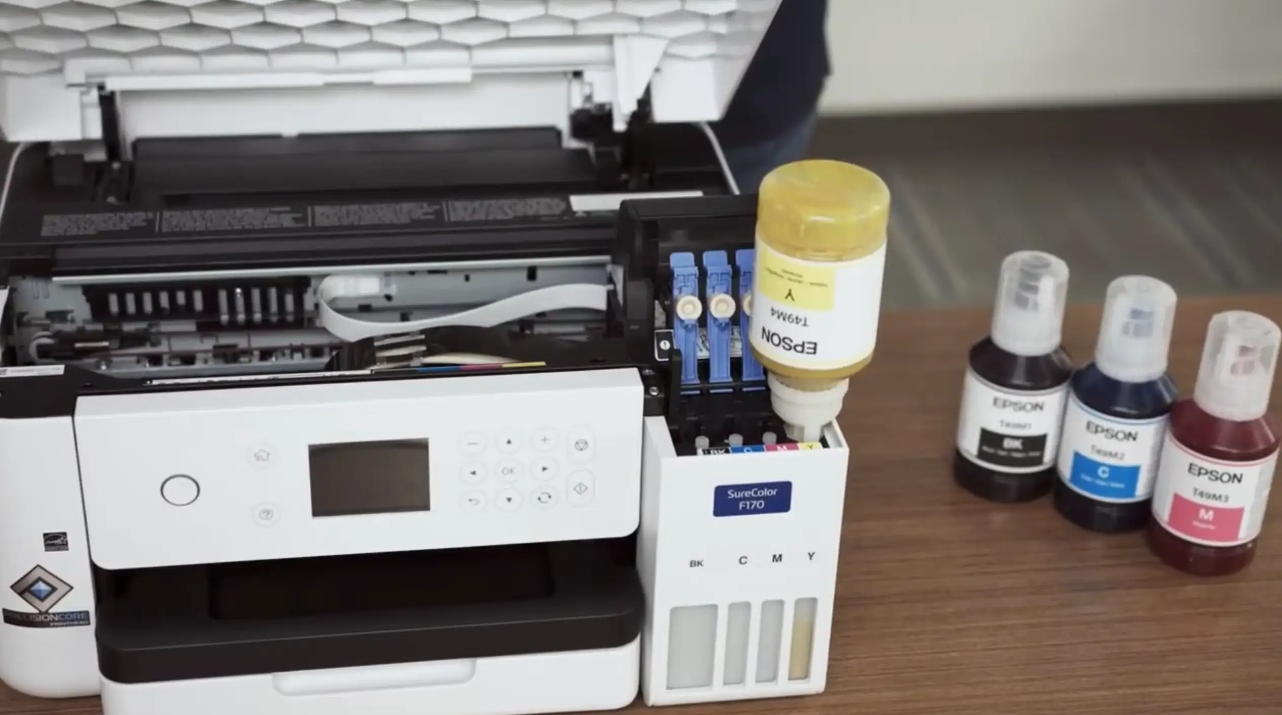 Setting Up Your Epson SureColor F170 Dye Sublimation Printer Setting Up Your Epson SureColor F170 Dye Sublimation Printer