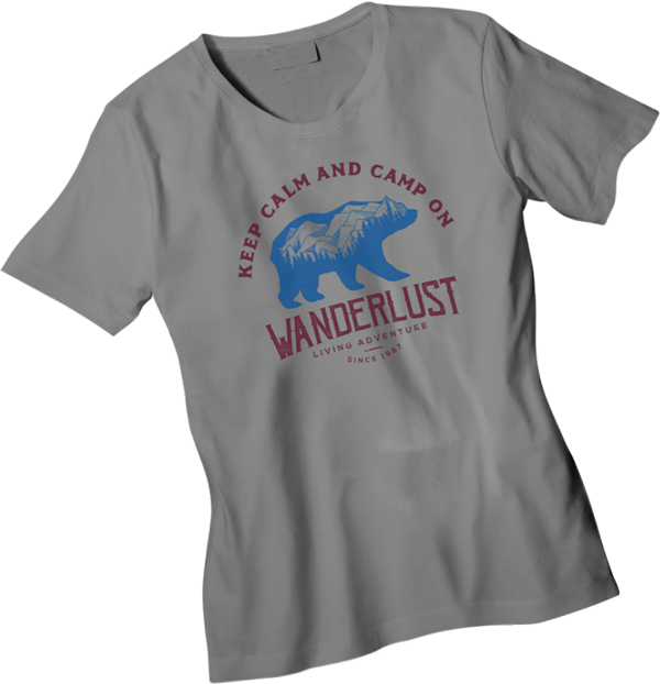 gray customized shirt